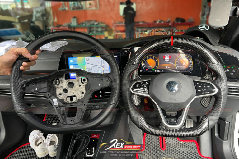 Golf MK8 GTI R R-Line Carbon Steering