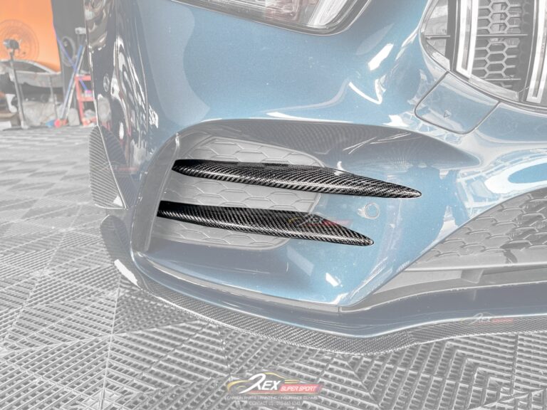 A-CLASS W177 V177 A250 A35 AMG Front Air Vent Cover Carbon