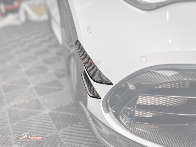 CLA 45s W118 AMG Front Canard TK Carbon