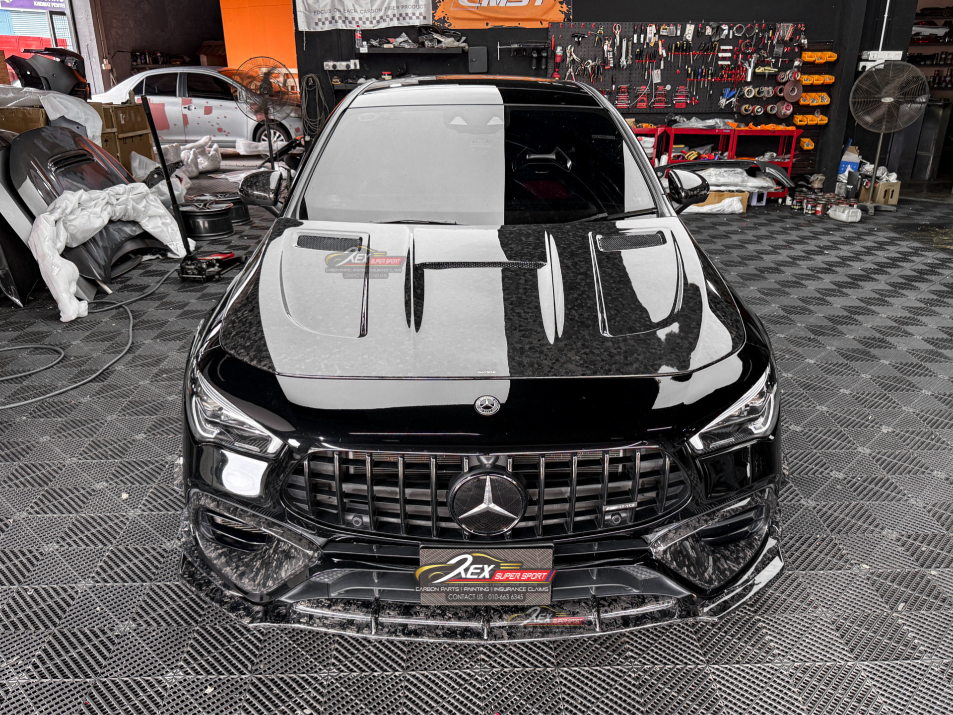 CLA W118 200 250 45s AMG Bonnet Paktechz Dry Forged