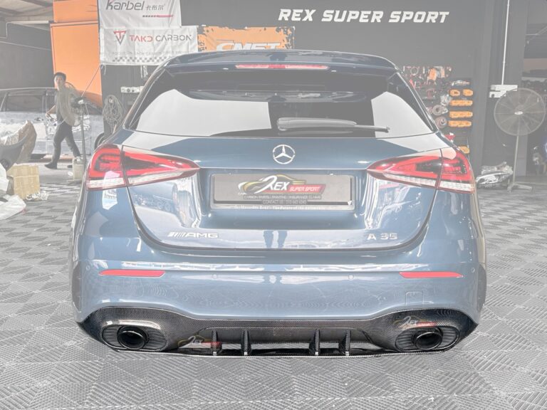 A-CLASS W177 A200 A250 A35 A45s Rear Diffuser