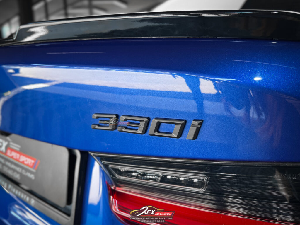 3D ABS Chrome Letters Black Car Rear Trunk Badge Sticker Emblem 330i 330d Logo Fit For Bmw E46 E90 E91 E30 F30 Car Accessories Wqy - View #6