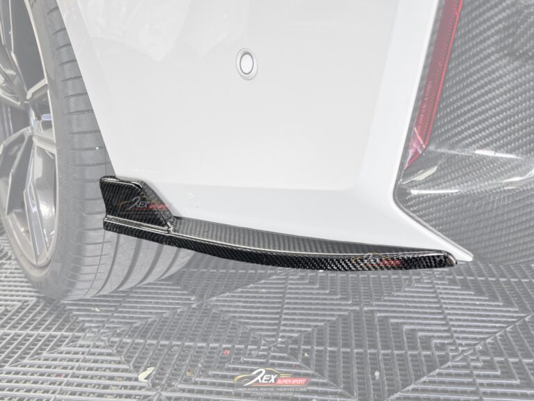 BMW G20 Rear Bumper Lip Black Carbon