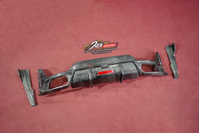 BMW G20 LCI Rear Diffuser TK Carbon