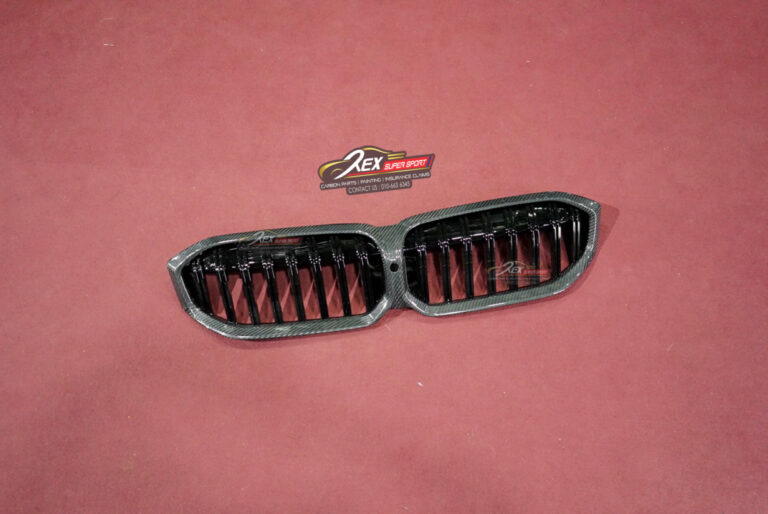 BMW G20 LCI Front Grille Single Line Dry Carbon