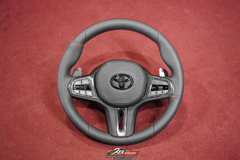 Toyota Supra A90 Mk5 Steering Wheel G-Series Leather LED
