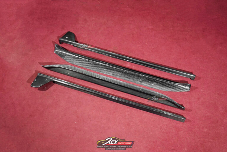 Porsche Carrera 992 / 911 Side Skirt Lip Techart Carbon