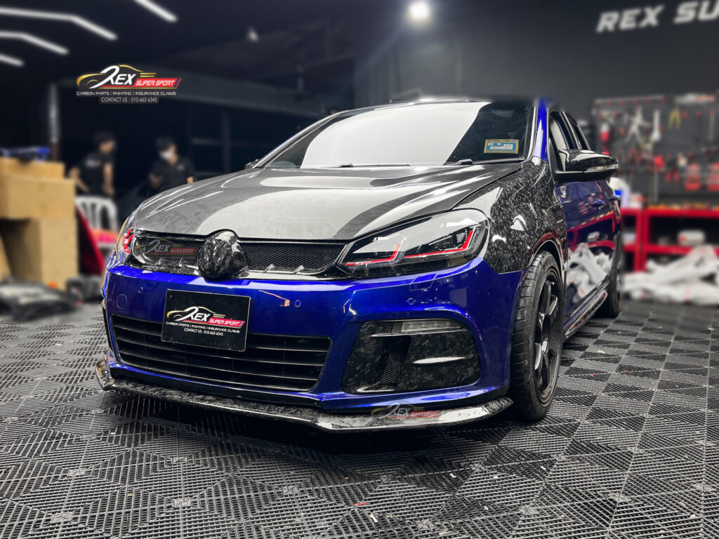 Full Hood & Fender + Mirror Kit | VOLKSWAGEN GOLF GTI 2023 Full Hood & Fender + Mirror Kit | VOLKSWAGEN GOLF GTI 2023