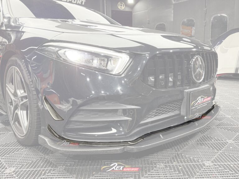 A-CLASS W177 V177 A250 A35 Front Aero Pack Canard Carbon