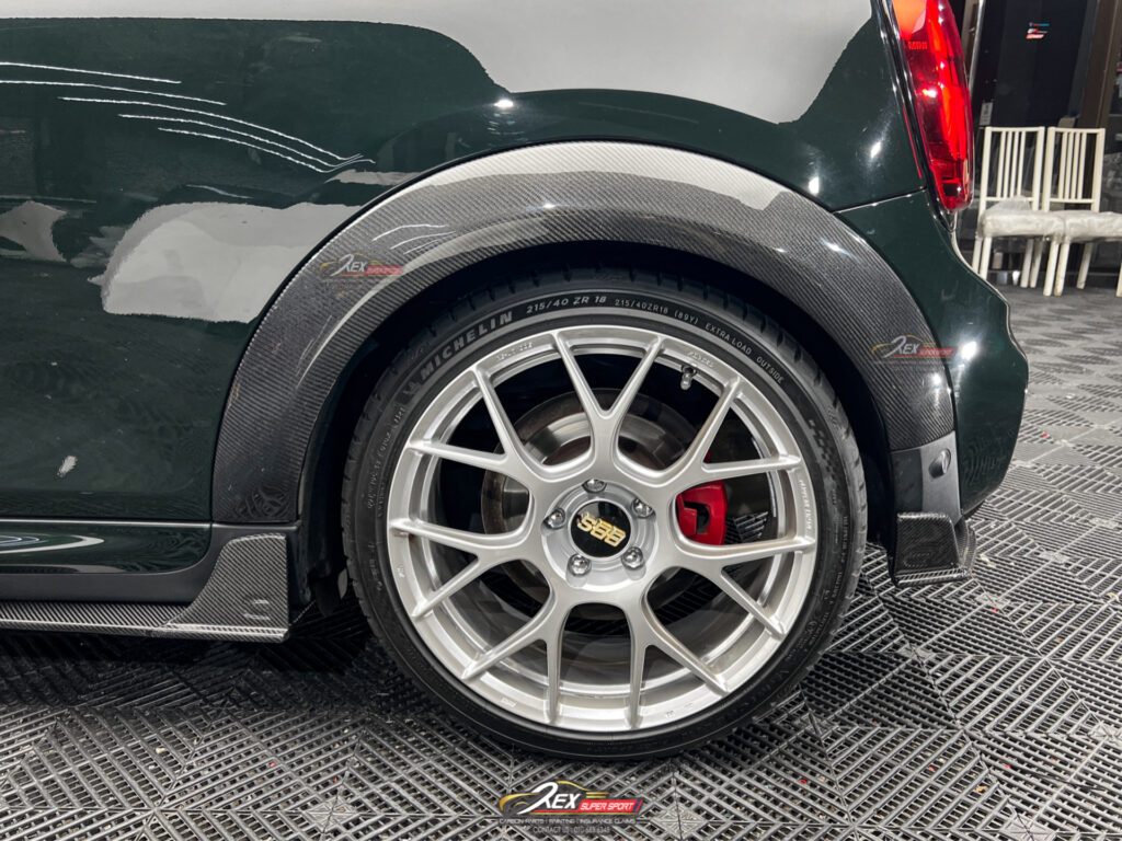 MINI Cooper S JCW F55 F56 Fender Arch Wheel Rear Carbon - Rexsupersport ...