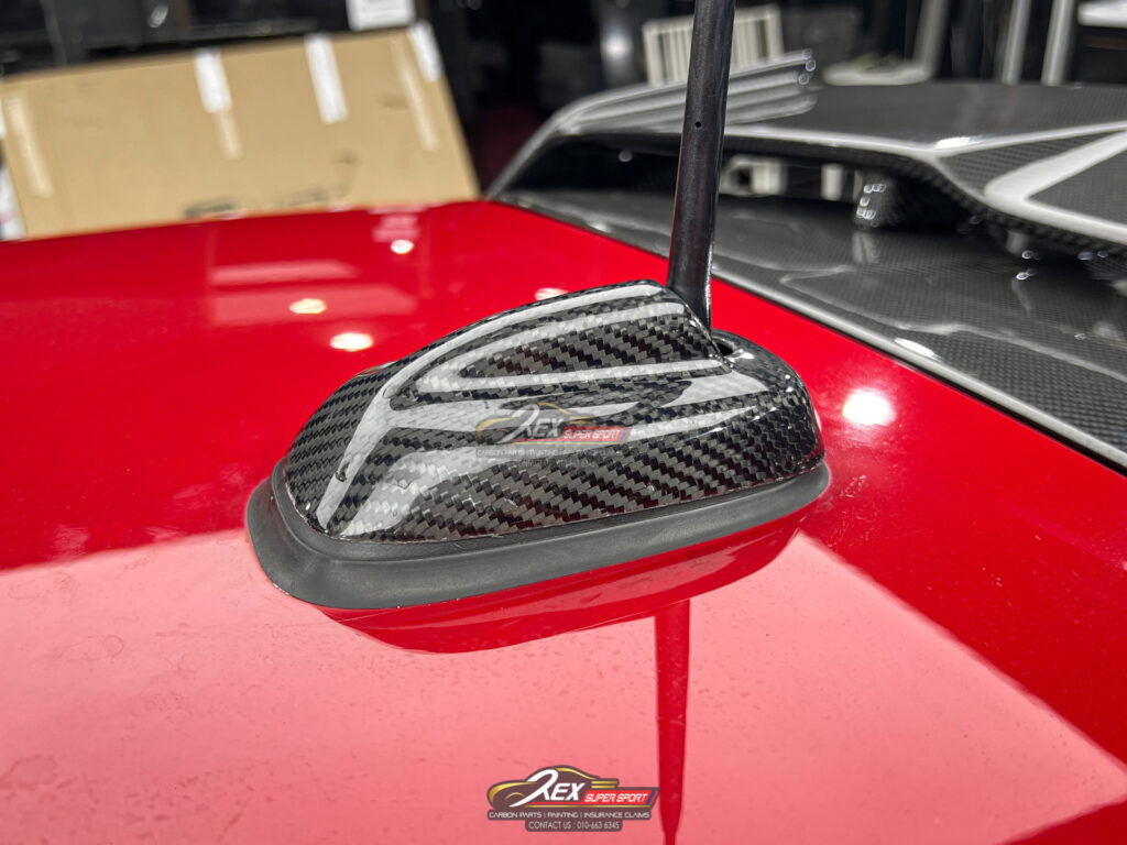 MINI Cooper S JCW F55 F56 Antenna Cover Dry Carbon - Rexsupersport ...