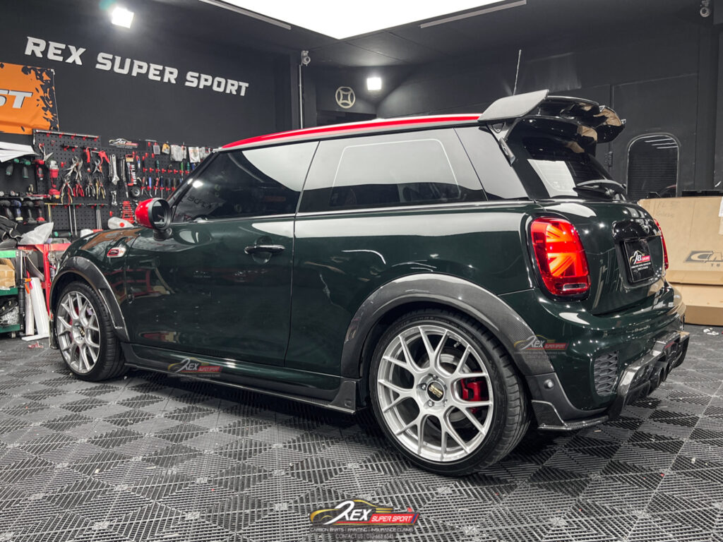 MINI Cooper S JCW F55 F56 Fender Arch Wheel Rear Carbon - Rexsupersport ...