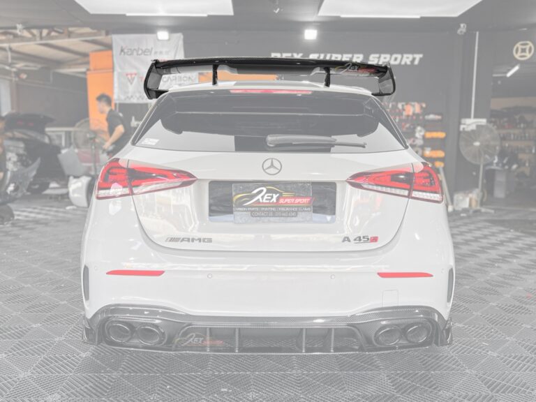 A-CLASS W177 A200 A250 A35 A45s Spoiler Paktechz Dry Carbon