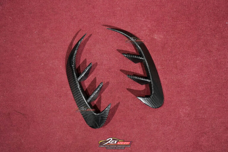 A-CLASS W177 A200 A250 A35 A45s Rear Canard TAKD Dry Carbon