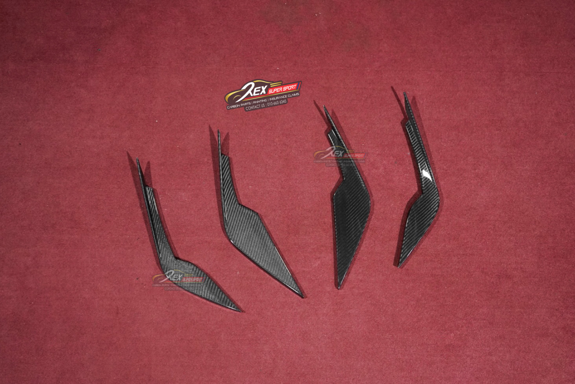 BMW G80 G82 M3 M4 Front Canard OEM Dry Carbon