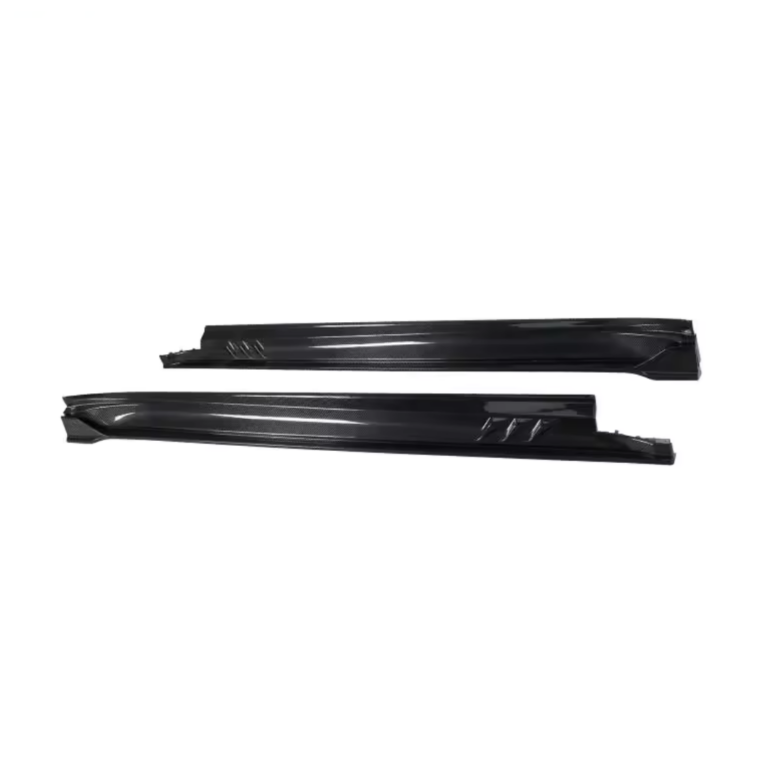 Porsche Taycan Side Skirt Paktechz Dry Carbon