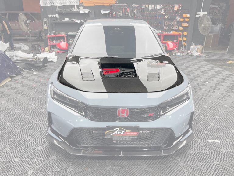 Honda FL5 Type R Bonnet CMST With Glass Carbon
