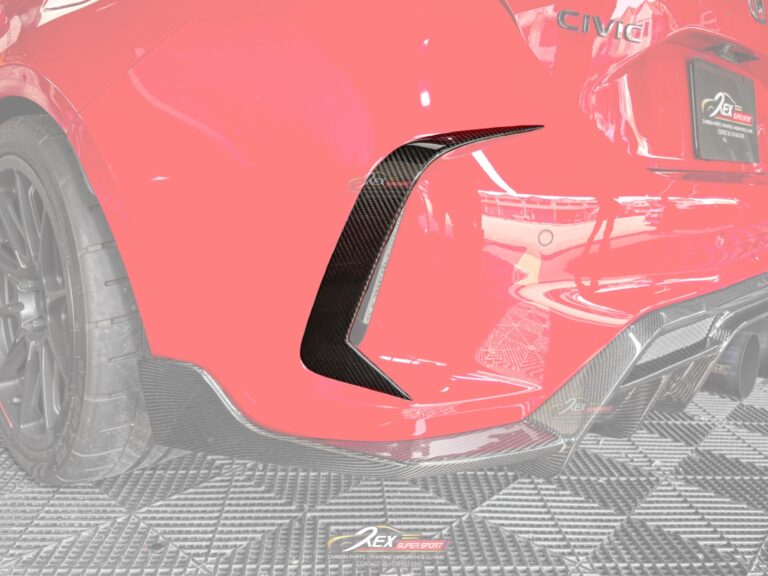 Honda FL5 Type R Rear Canard CT Carbon