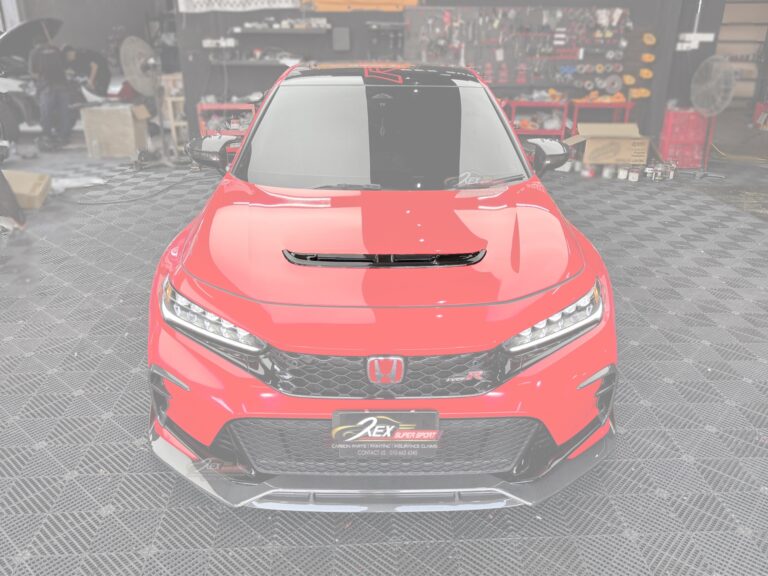 Honda FL5 Type R Front Bonnet SPN Scoop Air Vent Cover Carbon