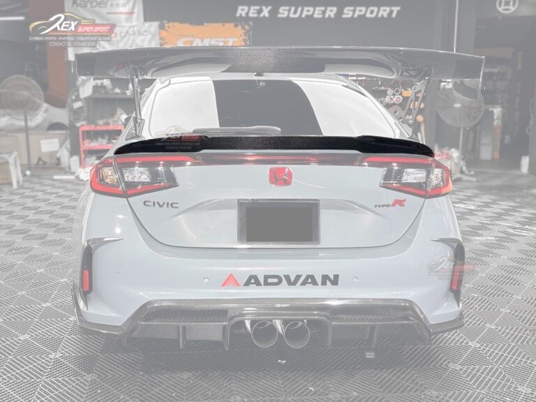 Honda FL5 Type R Rear Trunk Spoiler Carbon