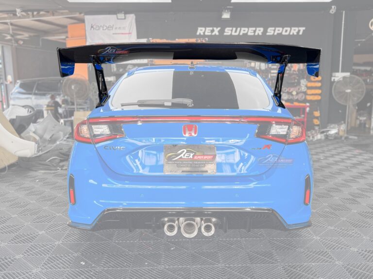 Honda FL5 Type R Rear Spoiler Voltex 61'' Carbon