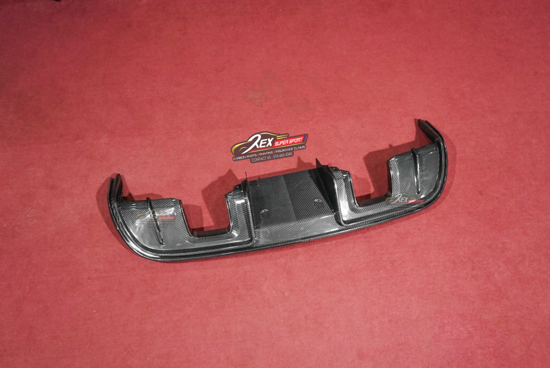 Porsche Cayman 718 Rear Diffuser GT4 Dry Carbon - Rexsupersport ...