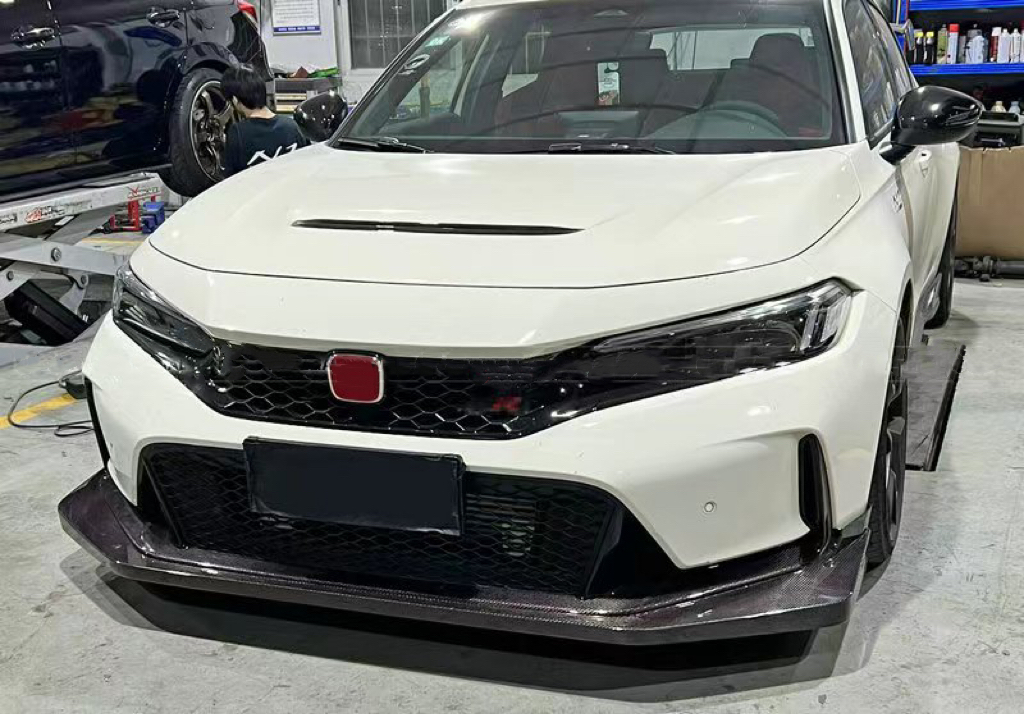 Honda FL5 Type R Front Lip Matte Carbon - Rexsupersport - Specializes ...