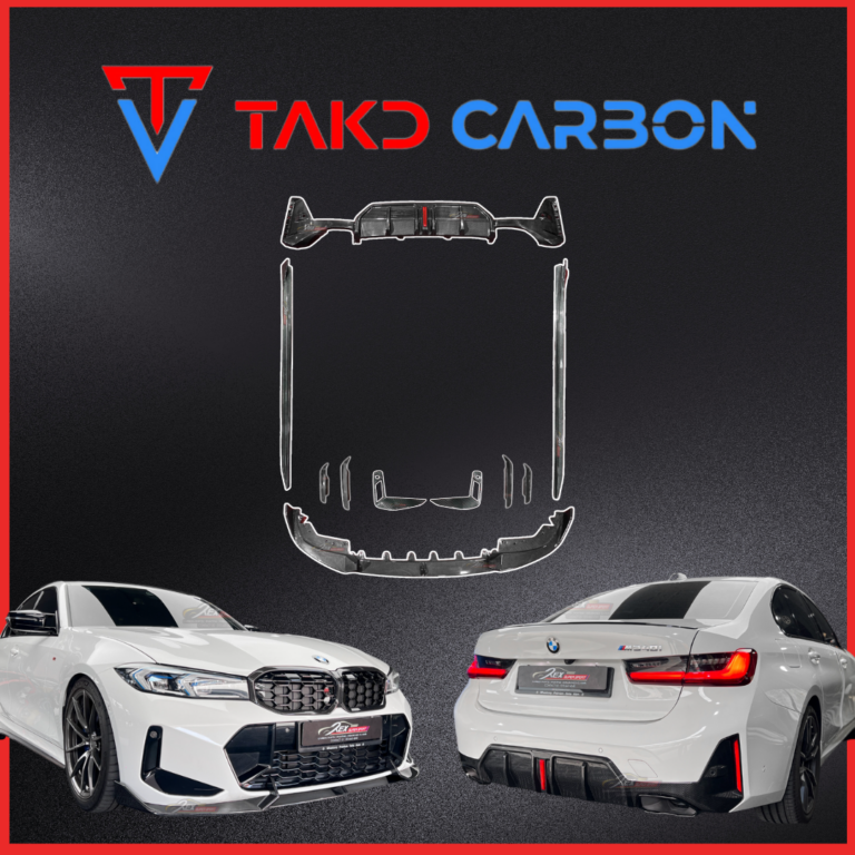 BMW G20 LCI TAKD Dry Carbon Set