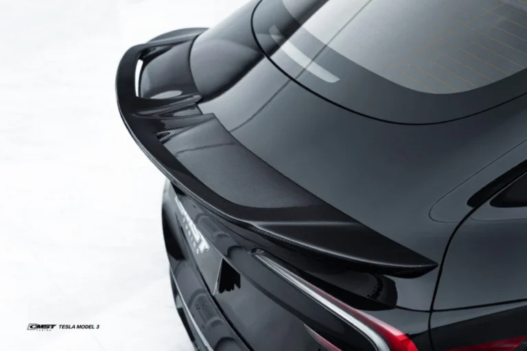 Tesla Model 3 Spoiler 4 CMST Carbon