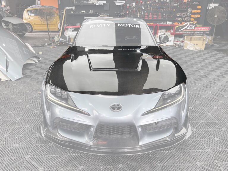 Toyota Supra A90 Mk5 Front Bonnet SB Carbon