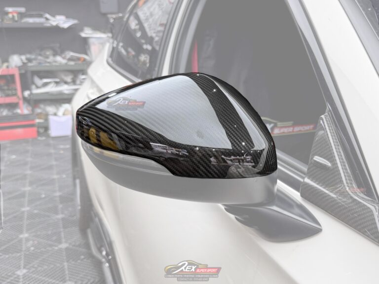 Honda FE / FL1 / FL5 Type R Side Mirror Cover OEM Dry Carbon