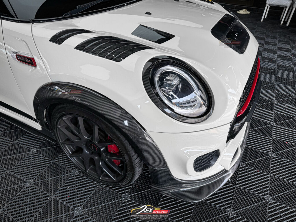 MINI Cooper S JCW F55 F56 Fender Arch Wheel Front Carbon ...
