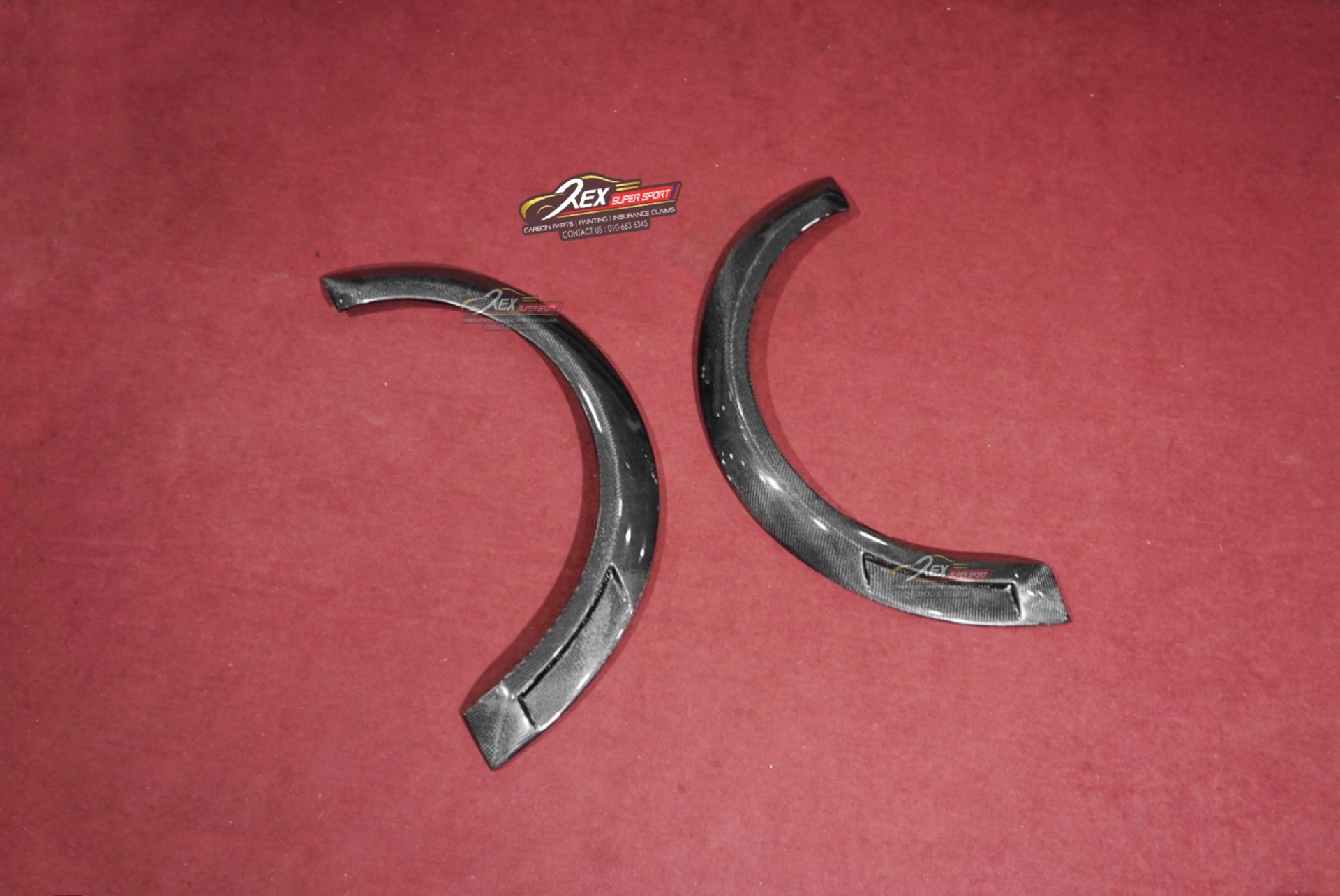 MINI Cooper S JCW F55 F56 Fender Arch Wheel Front Carbon ...