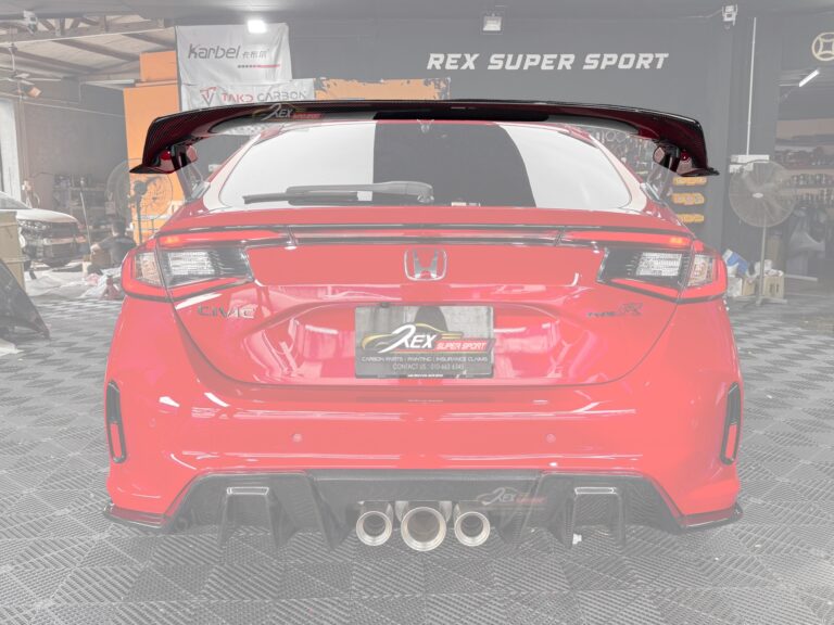 Honda FL5 Type R Rear Spoiler VRS V1 Dry Carbon