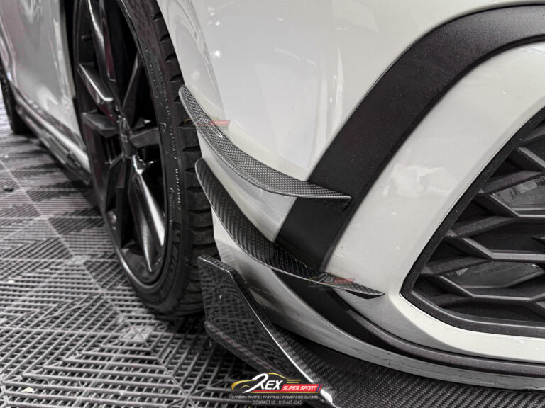 Golf Mk8 GTI Front Canard AE Carbon