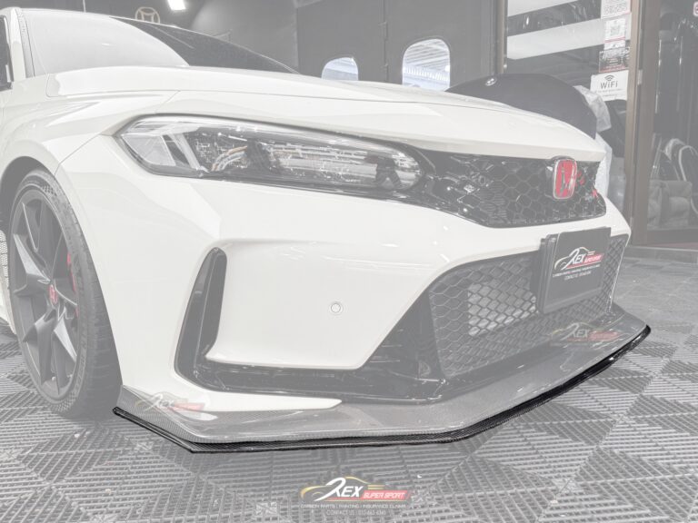Honda FL5 Type R Front Lip VRS Add On Carbon