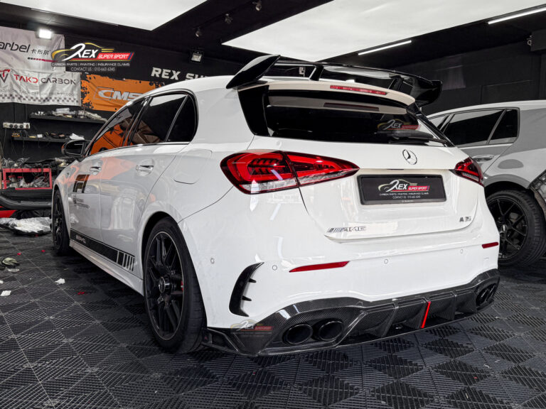 A-CLASS W177 Rear Diffuser AE Ori Carbon