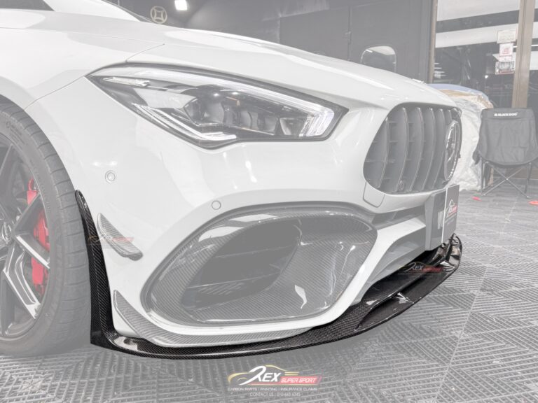 CLA 45s W118 AMG Front Lip PAK Carbon