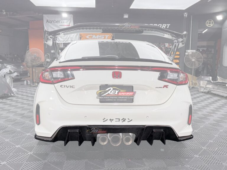 Honda FL5 Type R Rear Diffuser Aim Carbon
