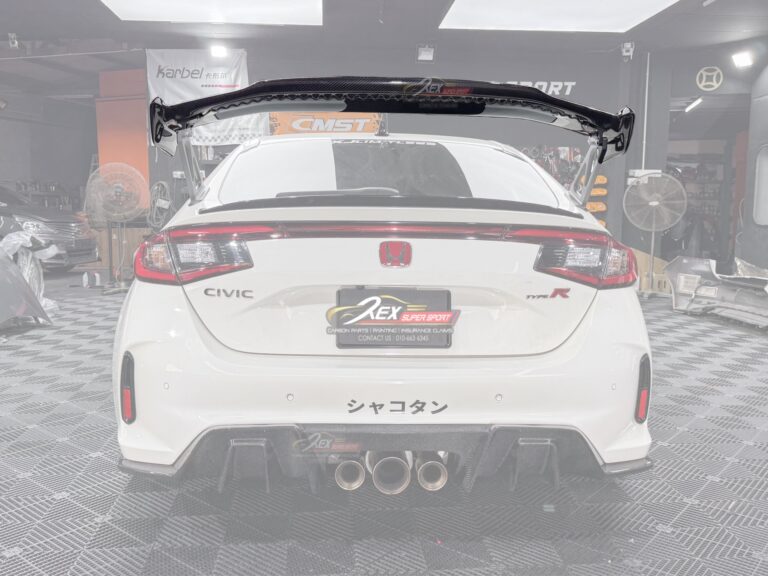 Honda FL5 Type R Rear Spoiler Modulo Style Dry Carbon