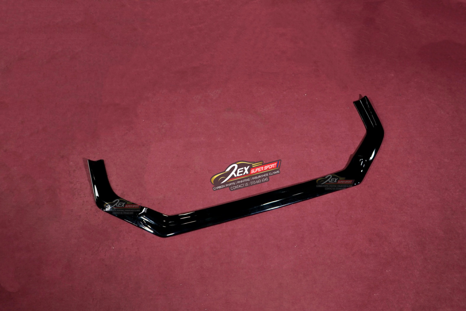 Honda Civic FE Front Lip Type R VRS Black