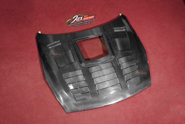 Nissan GTR35 Front Bonnet With Glass Carbon