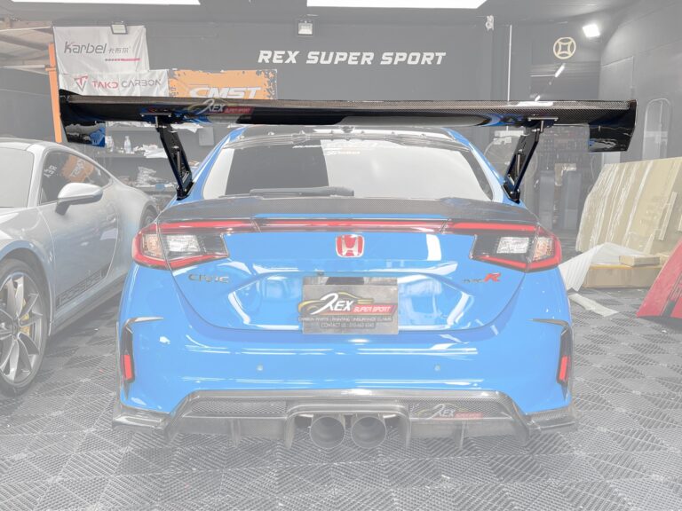 Honda FL5 Type R Rear Spoiler AR GTC 67'' Dry Carbon