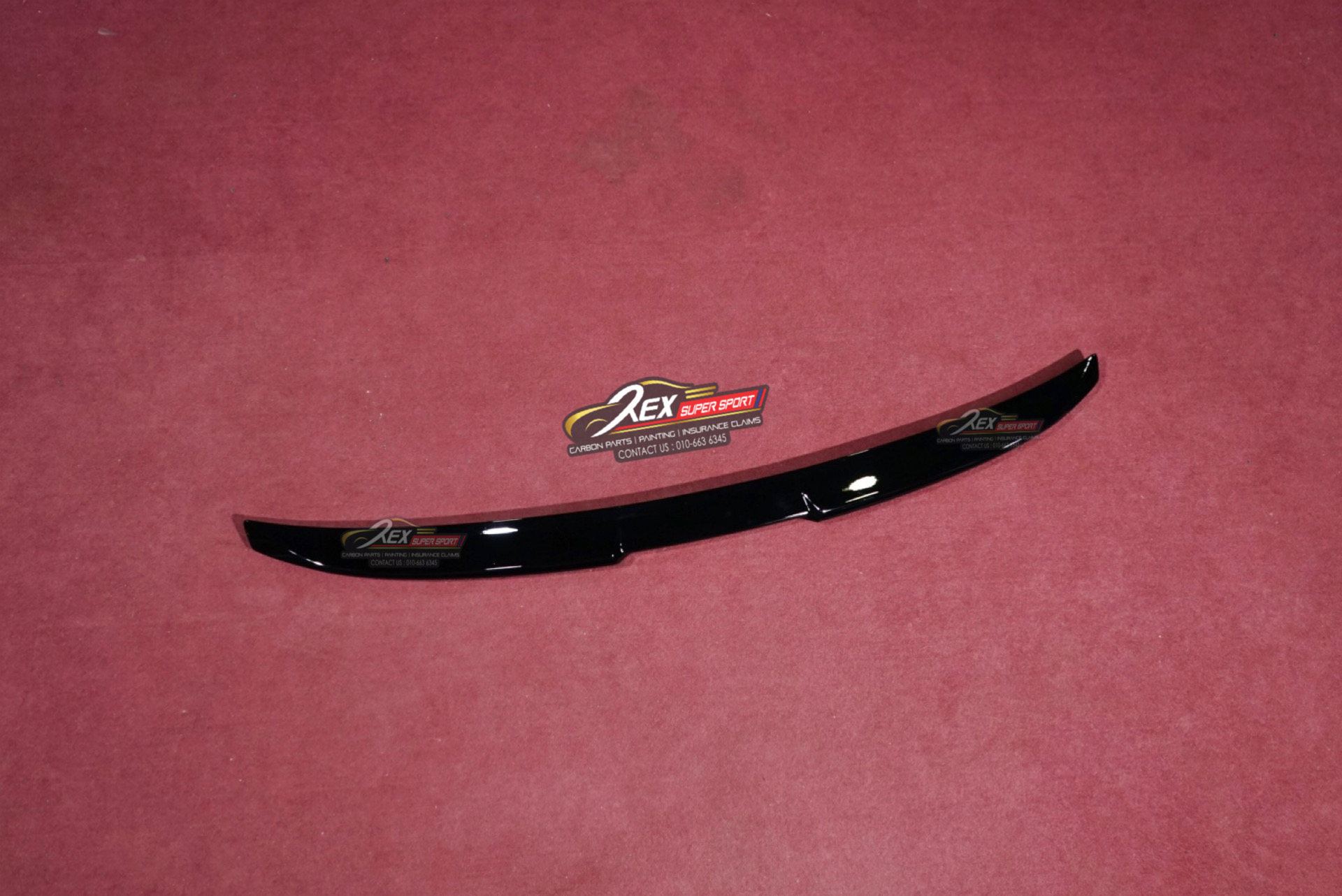 BMW G60 Rear Spoiler MP Black