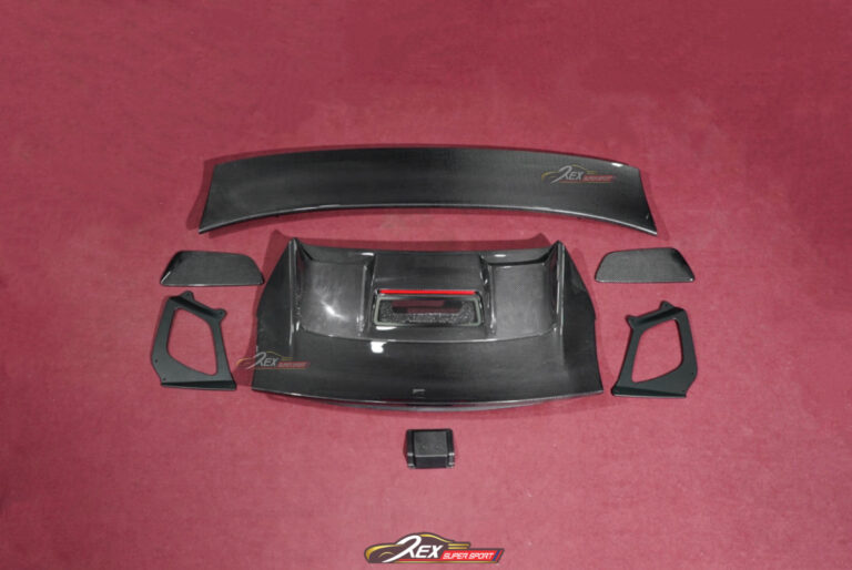 Porsche Carrera 991 / 911.1 / 911.2 Rear Spoiler GT3 RS Dry Carbon Set