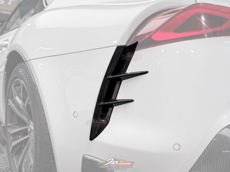 Toyota Supra A90 Mk5 Rear Bumper Air Vent Super Sport Dry Carbon