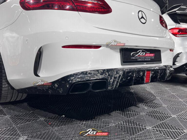 E-CLASS W213 Coupe Rear Diffuser Forged