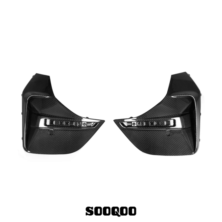 BMW G26 Rear Bumper Trim Sooqoo Dry Carbon