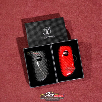 BMW G60 Key Cover Carbon Red / Black