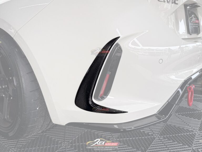 Honda FL5 Type R Rear Canard VRS Carbon